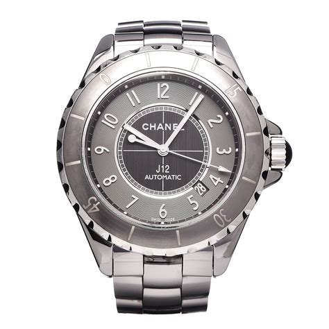 chanel j12 titanium price|Chanel j12 for sale.